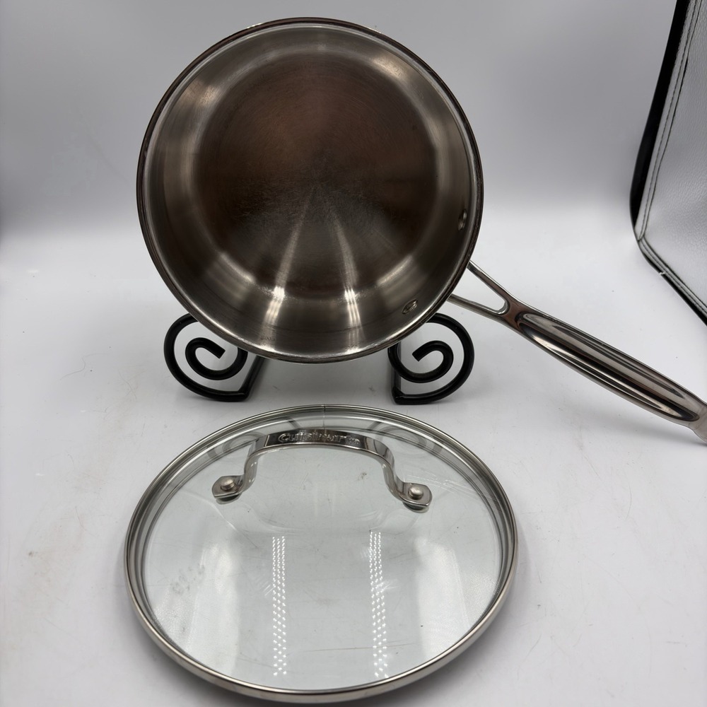 Cuisinart 2 Qt. Open Stainless Steel Saucepan Induction Ready Model #719-18G Lid